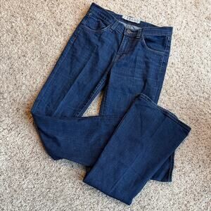 J Brand Dark Blue Flare Leg Women's Jeans Size 26